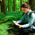 Home 9 생물다양성 보전 분야 자격증 취득 가이드 - **Prompt 1: Dedicated Field Study in Rural France**
A young, focused woman in her early twenties...